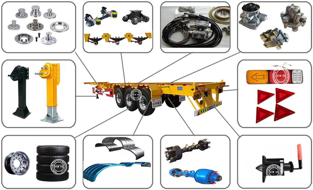 Semi Trailer Parts Axle 32218 Ball Bearing Semi Trailer Axle Inner and Outer Taper Roller Bearing