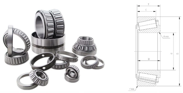 High Load Tapered Roller Bearing 30212 China Bearing for Sale